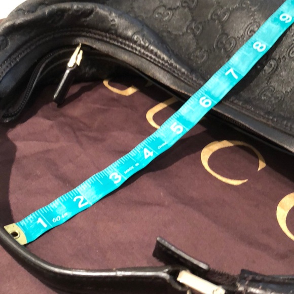 GUCCI dark brown Guccissima hobo bag - Picture 5 of 6